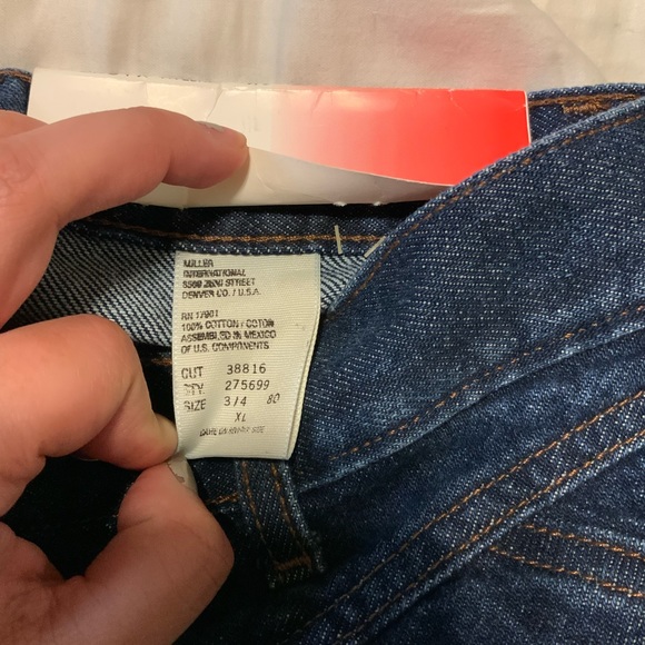 Vintage Rockies High Waisted Western Bareback Jean - Picture 7 of 8